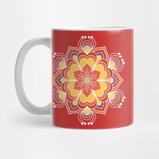 Colorful Rangoli - Beautiful Rangoli Design Mug